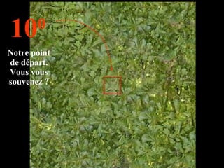Notre point de départ. Vous vous souvenez ? 10 0 
