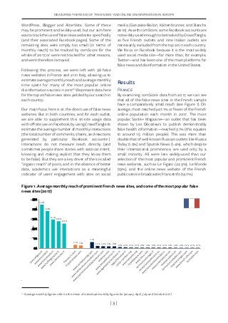 MEASURING THE REACH OF “FAKE NEWS” AND ONLINE DISINFORMATION IN EUROPE
| 3 |
WordPress, Blogger and AlterVista. Some of th...