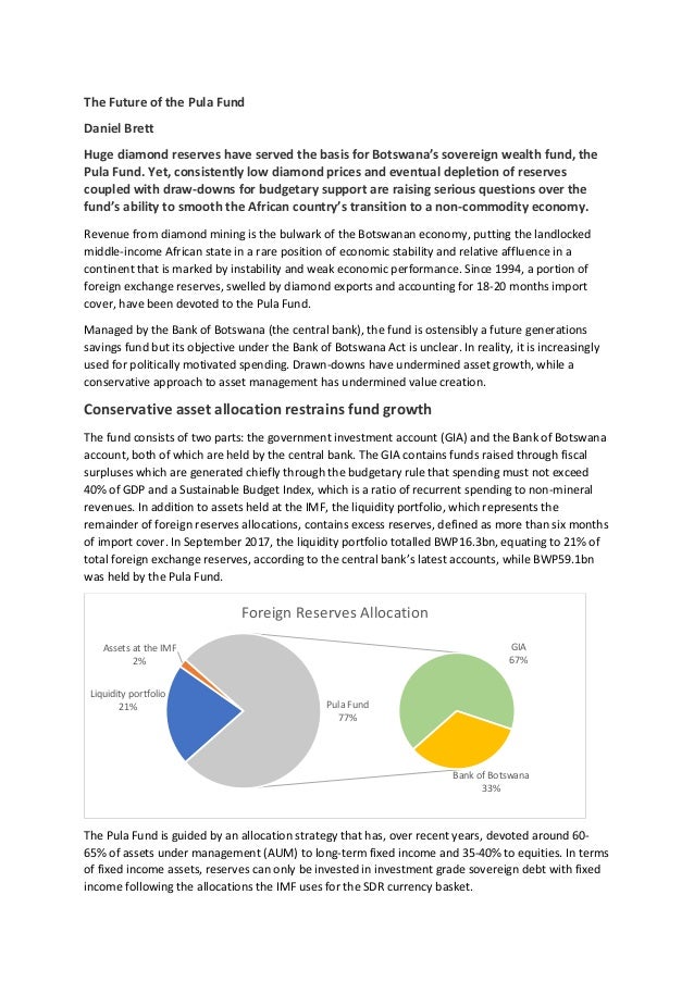 The Future Of Africa S Largest Sovereign Wealth Fund - 