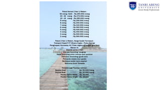 Pulau tidung indonesia