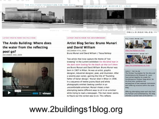 www.2buildings1blog.org 