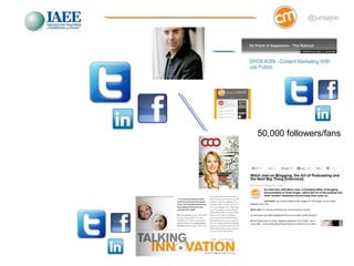 @juntajoe




50,000 followers/fans
 