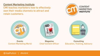 The Evolution of Content Marketing: 5 Key Elements (Gotenborg, Sweden) #KNTNT Slide 2