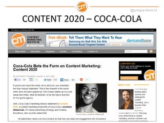 CONTENT 2020 – COCA-COLA 
