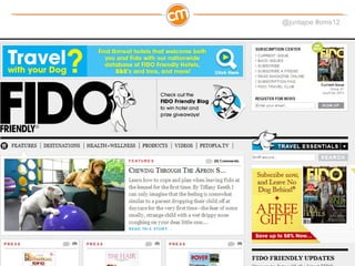 Pets Issues pertaining to pet owners who like to travel with their dogs. 