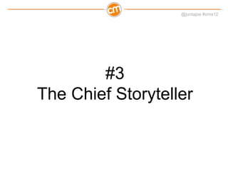 #3 The Chief Storyteller 