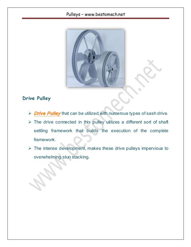 Pulleys & Flywheels Manufacturers