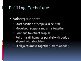 Pulling Movements – Shoulder Or Elbow First