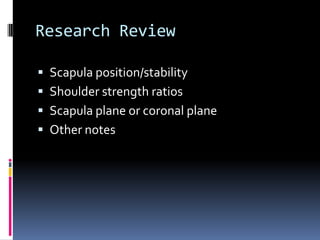 Pulling Movements – Shoulder Or Elbow First