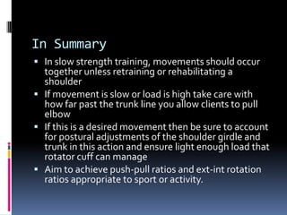 Pulling Movements – Shoulder Or Elbow First