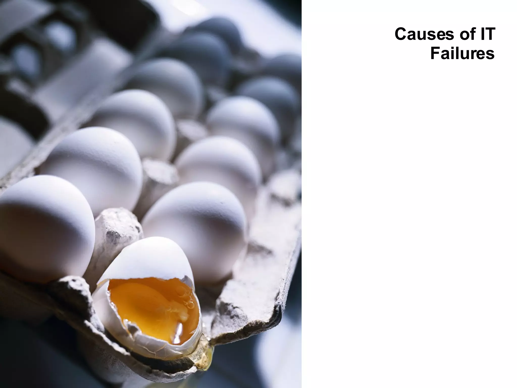 Causes of IT Failures 