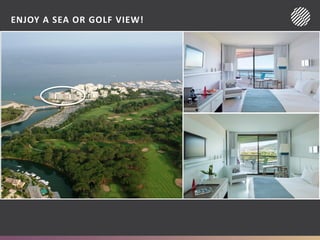 ENJOY A SEA OR GOLF VIEW!
 
