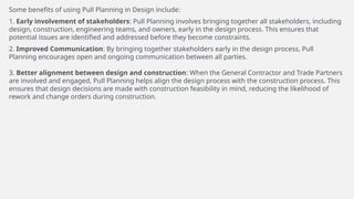 Pull Planning is used in Lean Design.pptx