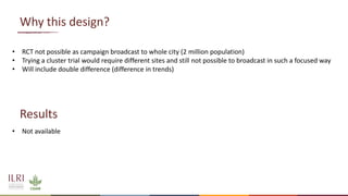 Pull-Push: Market and consumer interventions to improve food safety in Ethiopia and Burkina Faso