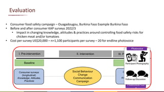 Pull-Push: Market and consumer interventions to improve food safety in Ethiopia and Burkina Faso