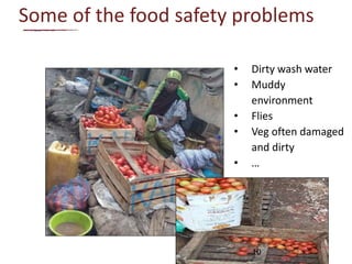 Urban food markets in Africa: Incentivizing  food safety – Project implementation update