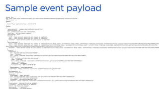 Method: POST
URI: https://dev.azure.com/4tecture-demo/_apis/public/distributedtask/webhooks/prupdated?api-version=6.0-preview
HTTP Version: 1.1
Headers:
{
Content-Type: application/json; charset=utf-8
}
Content:
{
"subscriptionId": "1de80ac8-b9a7-42d0-a2fe-5441c2b7ffc2",
"notificationId": 14,
"id": "af07be1b-f3ad-44c8-a7f1-c4835f2df06b",
"eventType": "git.pullrequest.updated",
"publisherId": "tfs",
"message": {
"text": "Jamal Hartnett marked the pull request as completed",
"html": "Jamal Hartnett marked the pull request as completed",
"markdown": "Jamal Hartnett marked the pull request as completed"
},
"detailedMessage": {
"text": "Jamal Hartnett marked the pull request as completedrnrn- Merge status: Succeededrn- Merge commit: eef717(https://fabrikam.visualstudio.com/DefaultCollection/_apis/git/repositories/4bc14d40-c903-45e2-872e-0462c7748079/commi
"html": "Jamal Hartnett marked the pull request as completedrn<ul>rn<li>Merge status: Succeeded</li>rn<li>Merge commit: <a href="https://fabrikam.visualstudio.com/DefaultCollection/_apis/git/repositories/4bc14d40-c903-45e2-872e-
0462c7748079/commits/eef717f69257a6333f221566c1c987dc94cc0d72">eef717</a></li>rn</ul>",
"markdown": "Jamal Hartnett marked the pull request as completedrnrn+ Merge status: Succeededrn+ Merge commit: [eef717](https://fabrikam.visualstudio.com/DefaultCollection/_apis/git/repositories/4bc14d40-c903-45e2-872e-0462c7748079
},
"resource": {
"repository": {
"id": "4bc14d40-c903-45e2-872e-0462c7748079",
"name": "Fabrikam",
"url": "https://fabrikam.visualstudio.com/DefaultCollection/_apis/git/repositories/4bc14d40-c903-45e2-872e-0462c7748079",
"project": {
"id": "6ce954b1-ce1f-45d1-b94d-e6bf2464ba2c",
"name": "Fabrikam",
"url": "https://fabrikam.visualstudio.com/DefaultCollection/_apis/projects/6ce954b1-ce1f-45d1-b94d-e6bf2464ba2c",
"state": "wellFormed",
"visibility": "unchanged",
"lastUpdateTime": "0001-01-01T00:00:00"
},
"defaultBranch": "refs/heads/master",
"remoteUrl": "https://fabrikam.visualstudio.com/DefaultCollection/_git/Fabrikam"
},
"pullRequestId": 1,
"status": "completed",
"createdBy": {
"displayName": "Jamal Hartnett",
"url": "https://fabrikam.vssps.visualstudio.com/_apis/Identities/54d125f7-69f7-4191-904f-c5b96b6261c8",
"id": "54d125f7-69f7-4191-904f-c5b96b6261c8",
"uniqueName": "fabrikamfiber4@hotmail.com",
"imageUrl": "https://fabrikam.visualstudio.com/DefaultCollection/_api/_common/identityImage?id=54d125f7-69f7-4191-904f-c5b96b6261c8"
},
"creationDate": "2014-06-17T16:55:46.589889Z",
"closedDate": "2014-06-30T18:59:12.3660573Z",
"title": "my first pull request",
"description": " - test2rn",
"sourceRefName": "refs/heads/mytopic",
 