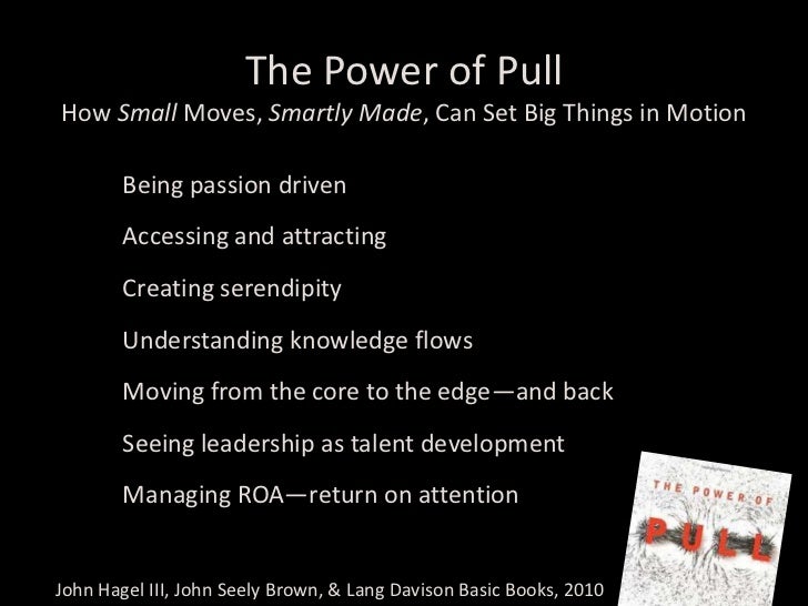 Moving From Push To Pull