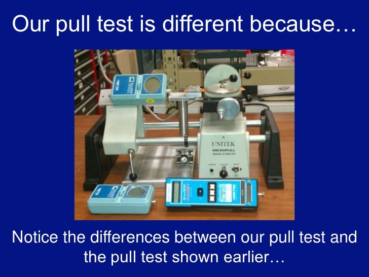 Pull Test Presentation