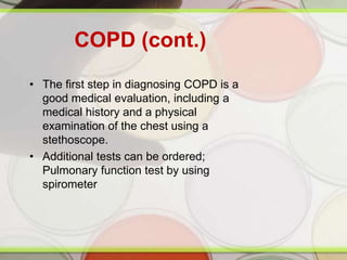 Pulmonary Diseases 2009 copy | PPT