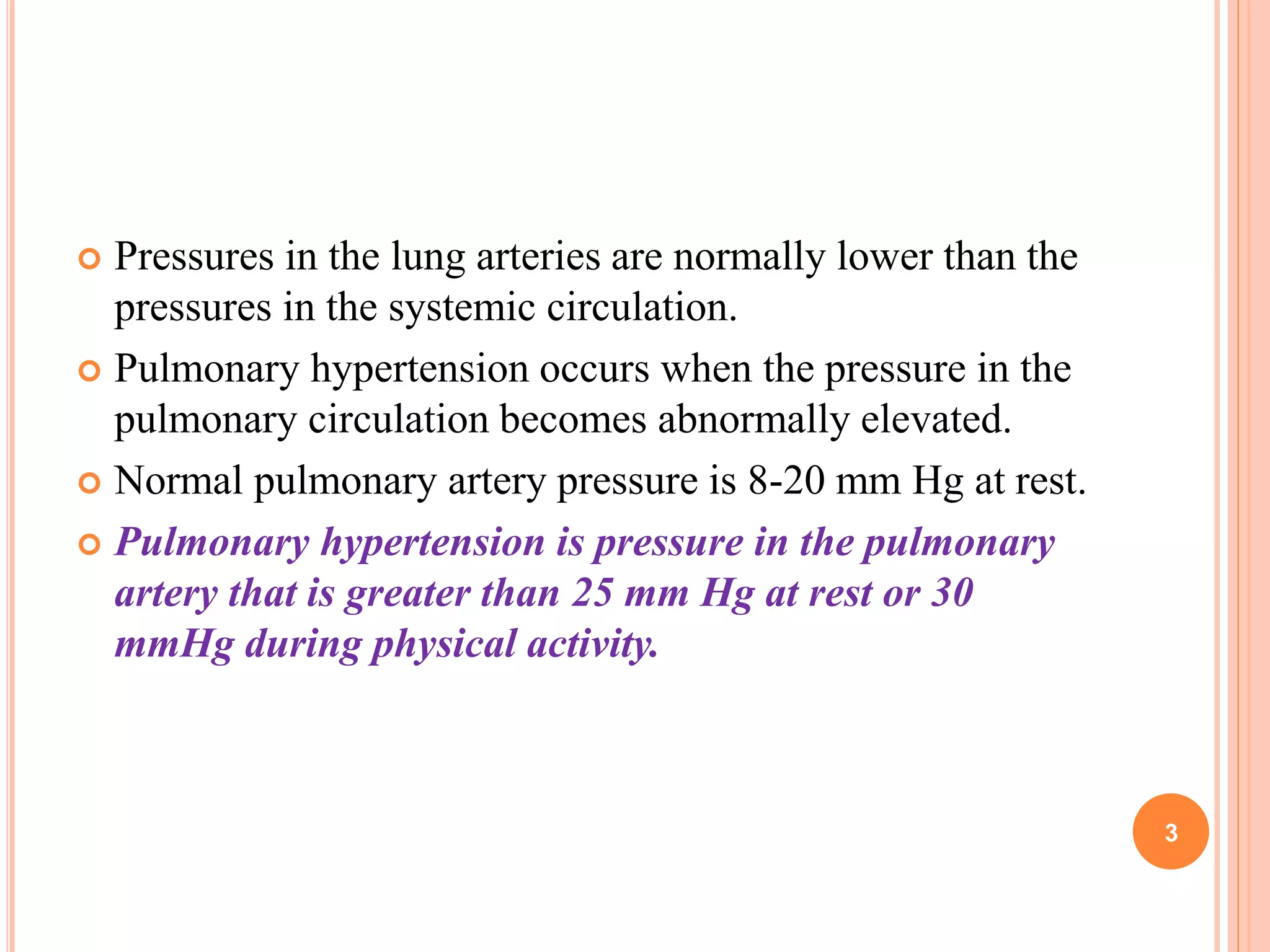 Pulmonary arterial hypertension | PPTX