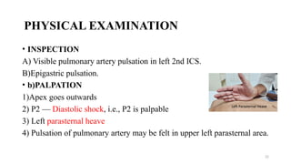 Palpable P2 PULMONARY ARTERY HYPERTENSION and Managemeny.pptx