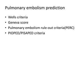 Pisaped Imaging in pulmonary circulation disease | PPTX