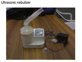 42
Ultrasonic nebulizer
6/19/2016 Sagar kishor Savale
 