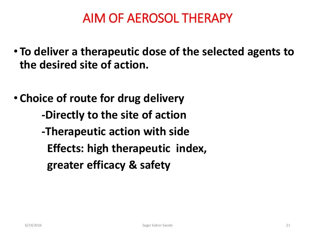 Pulmonary Drug Delivery System PDDS 