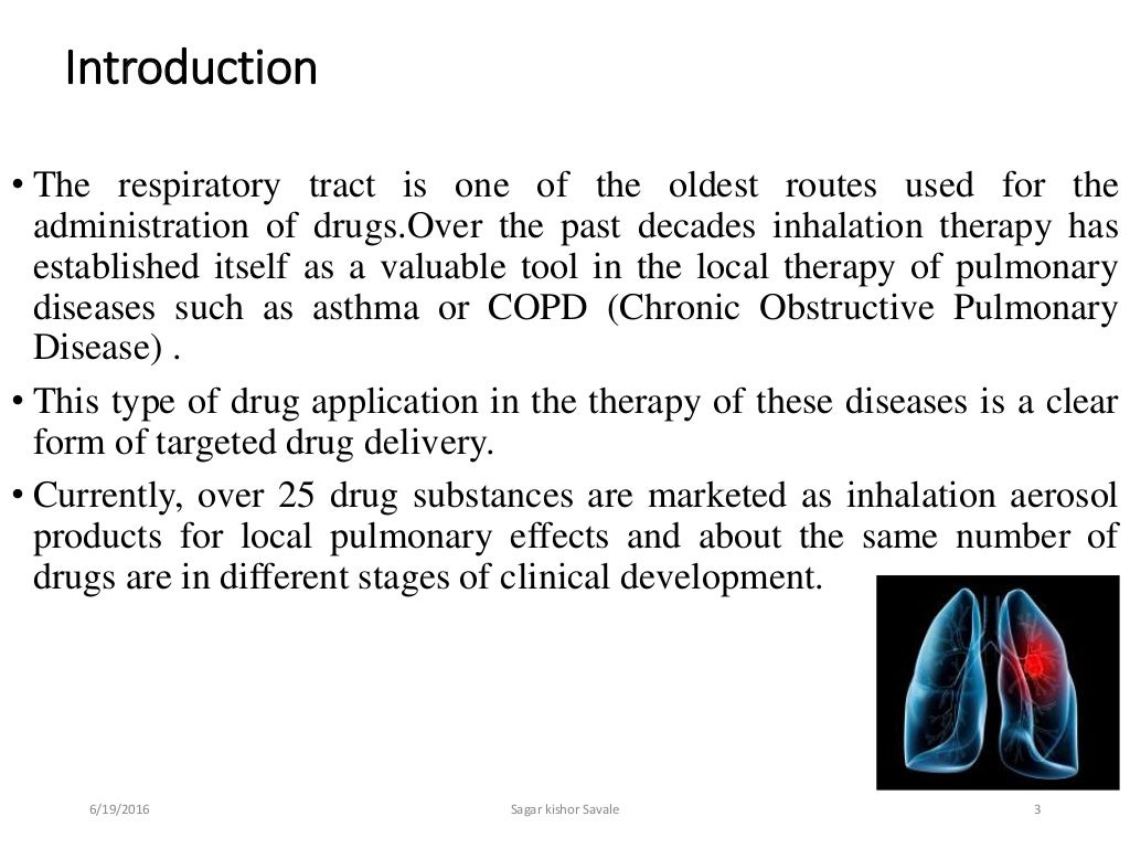Pulmonary Drug Delivery System PDDS 