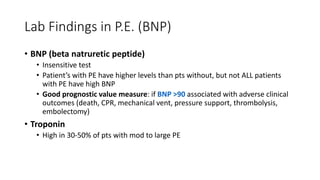 Pulmonary embolism | PPTX
