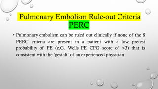 Pulmonary embolism | PDF