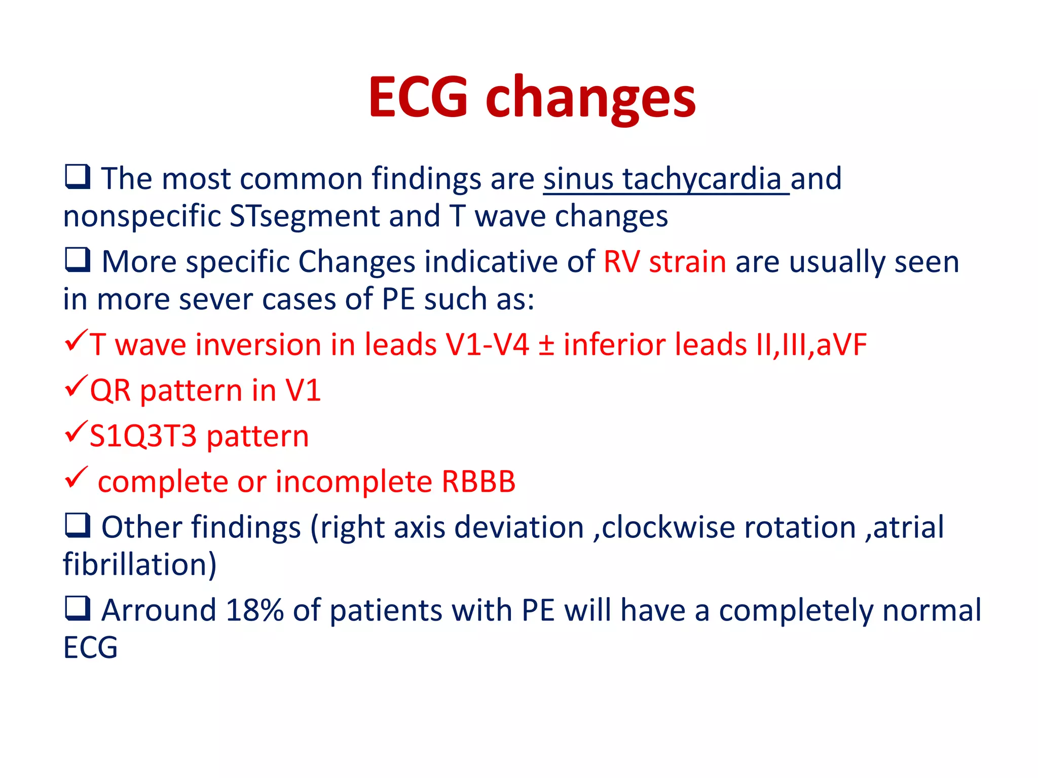 Pulmonary embolism | PPTX