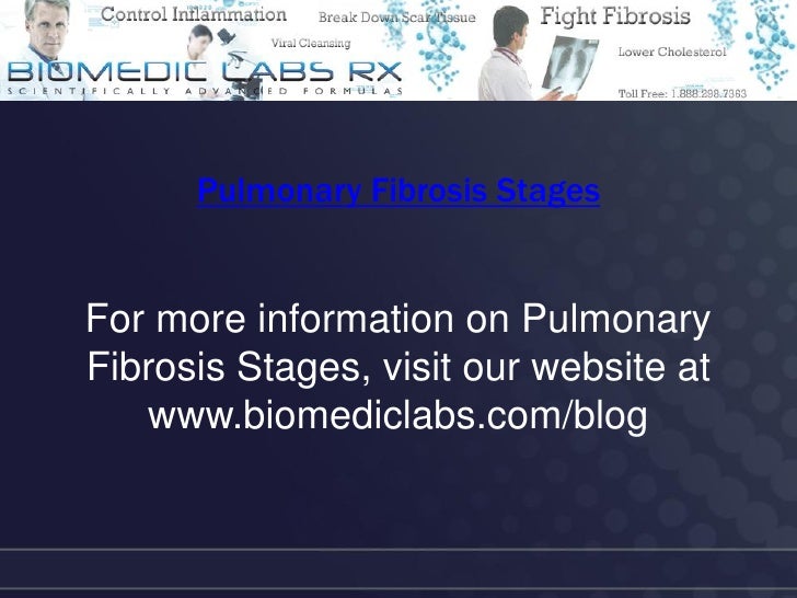 Stages Of Pulmonary Fibrosis