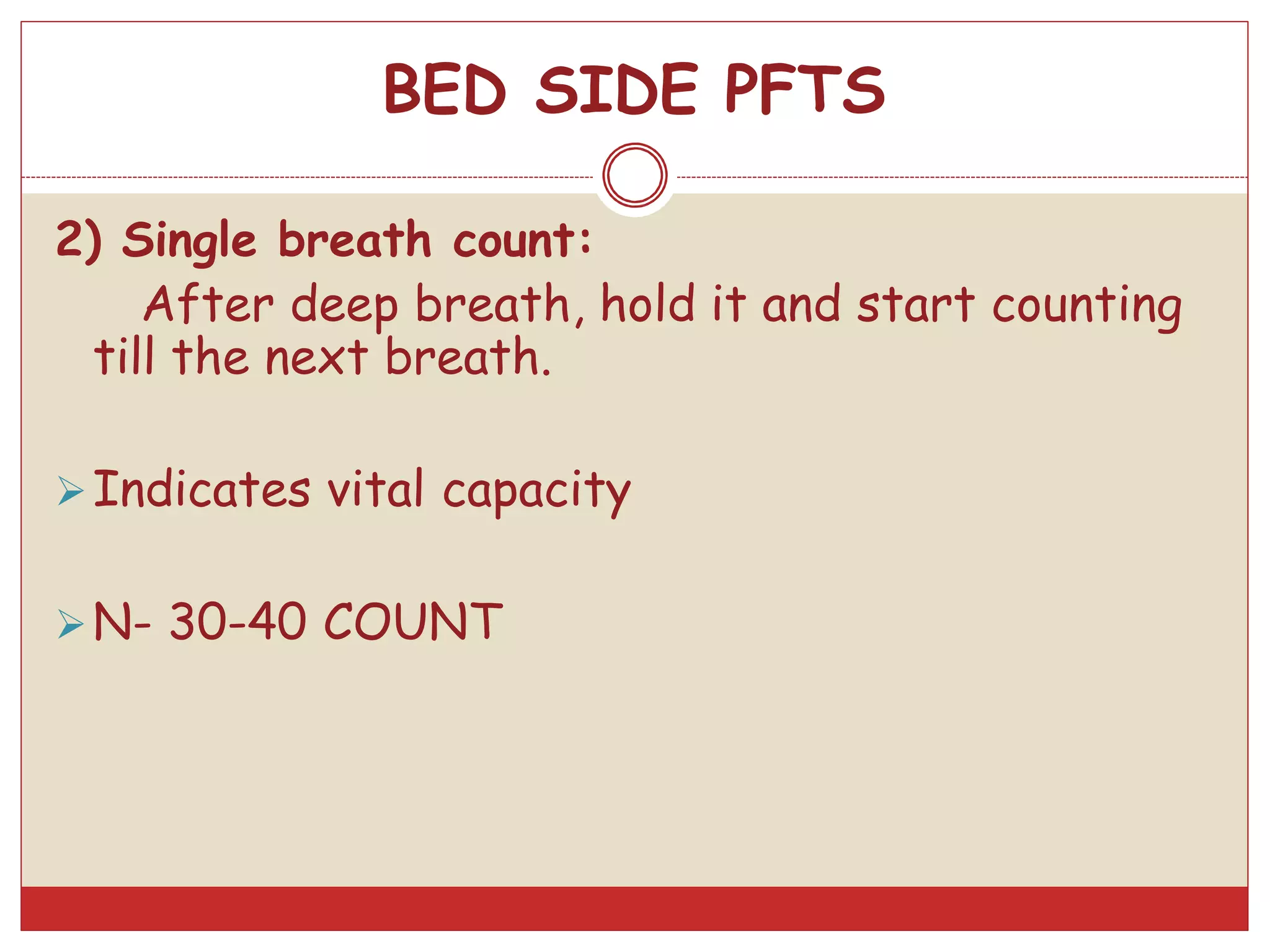 Pulmonary function test | PPTX