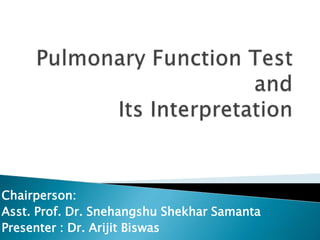 Chairperson:
Asst. Prof. Dr. Snehangshu Shekhar Samanta
Presenter : Dr. Arijit Biswas
 