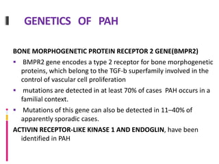 Pulmonary hypertension | PPTX
