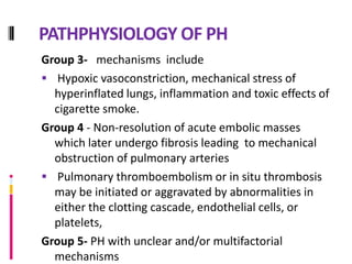 Pulmonary hypertension