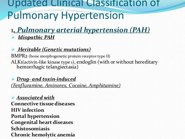 Cpap for pulmonary hypertension
