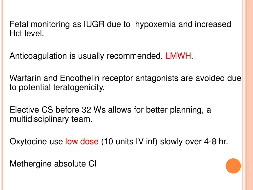 Pulmonary hypertension and anesthesia