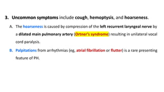 Pulmonary hypertension | PPTX