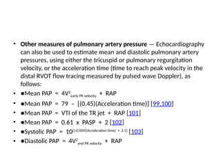 4v2 Rvsp echocardiographic evaluation of right heart | PPTX