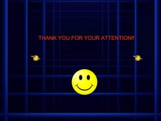 THANK YOU FOR YOUR ATTENTION!!
 