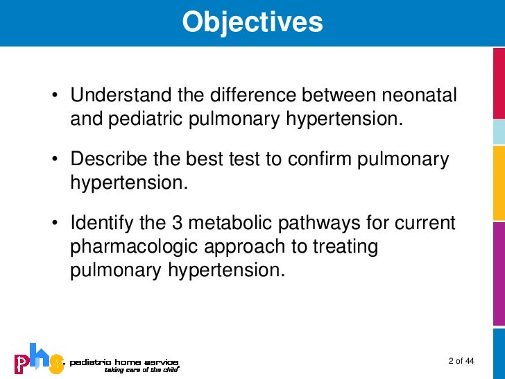 Sildenafil For Pulmonary Hypertension In Neonates