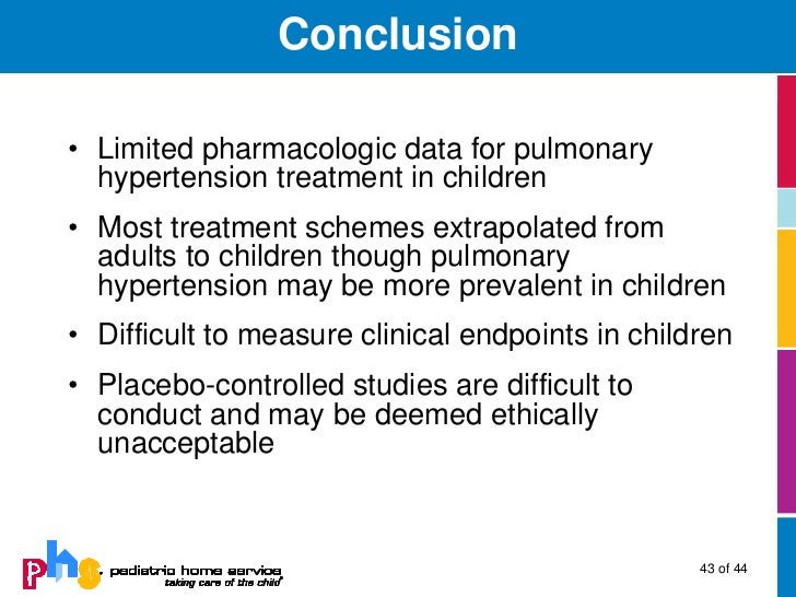 Sildenafil For Pulmonary Hypertension In Neonates