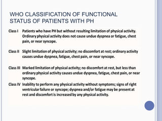 Pulmonary hypertension with cardiac shunt determination | PPTX