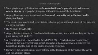 Manod Sign ROLE OF RADIOLOGY IN PULMONARY INFECTIONS | PPTX