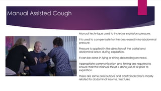 pulmonary rehabiliatation in spinal cord | PPTX