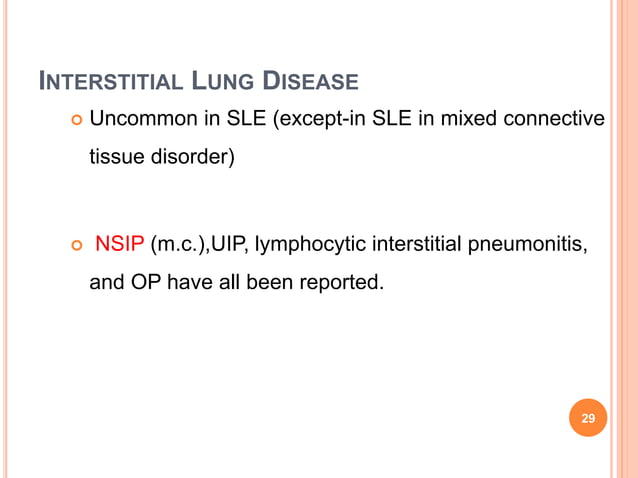 Pulmonary manifestations of collagen vascular diseases | PPTX