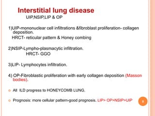 Uip Algorithm Pulmonary manifestations of collagen vascular diseases | PPTX